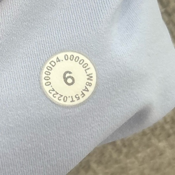 (SOLD) Lululemon Hotty Hot Skort Skirt In Pastel Blue Size 6 - Picture 6 of 6